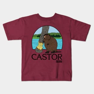 Castor, Arquitecto del Ecosistema 2 Kids T-Shirt